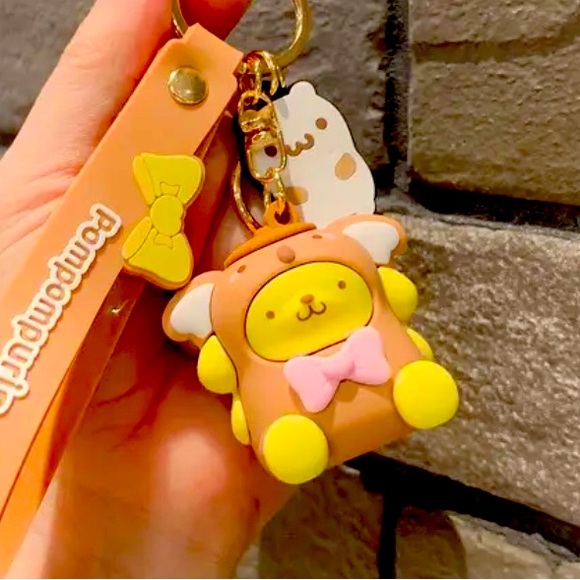 Sanrio Pompompurin Keychain - Picture 1 of 1